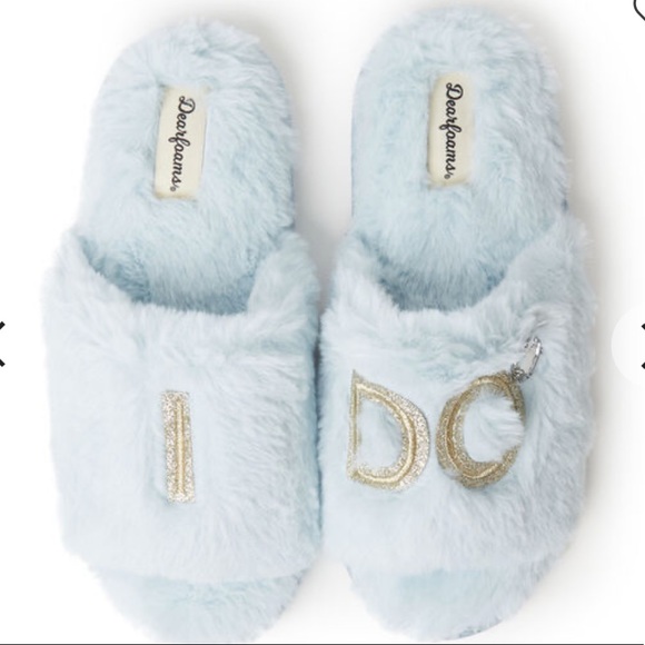 “I Do” Slippers - perfect for getting ready!! - Picture 1 of 2